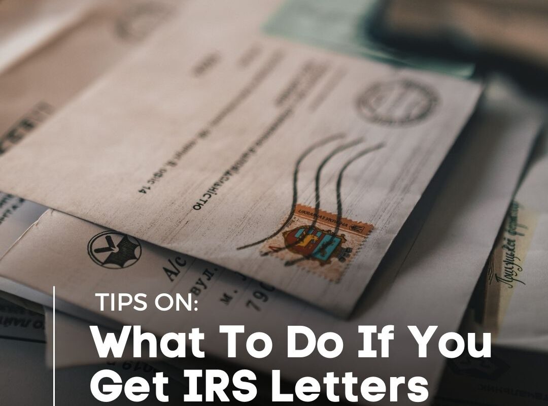 What To Do If You Get IRS Letters