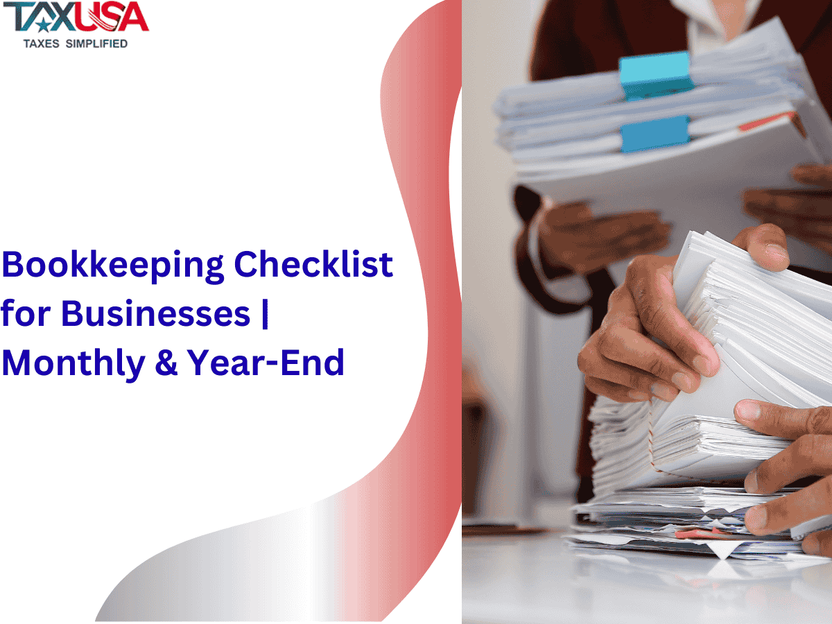 Bookkeeping Checklist for Businesses