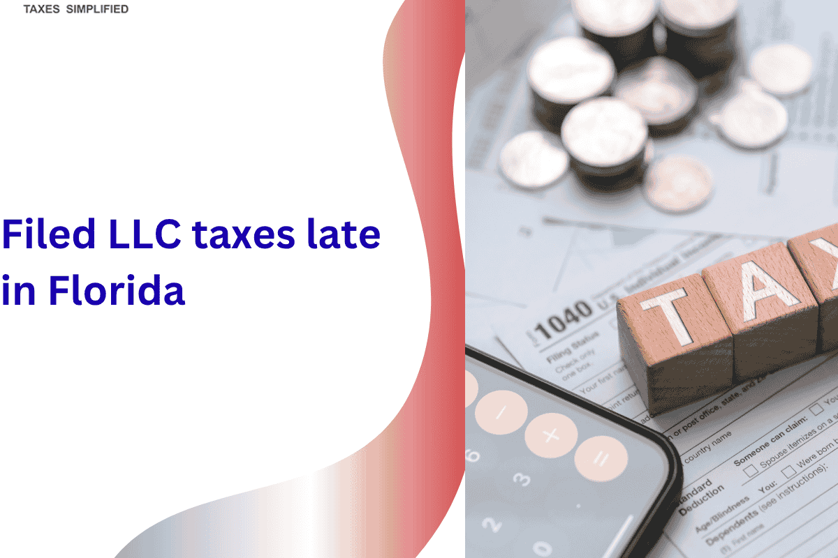 Filed LLC taxes late in Florida