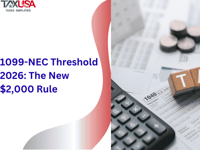 1099-NEC Threshold 2026: The New $2,000 Rule