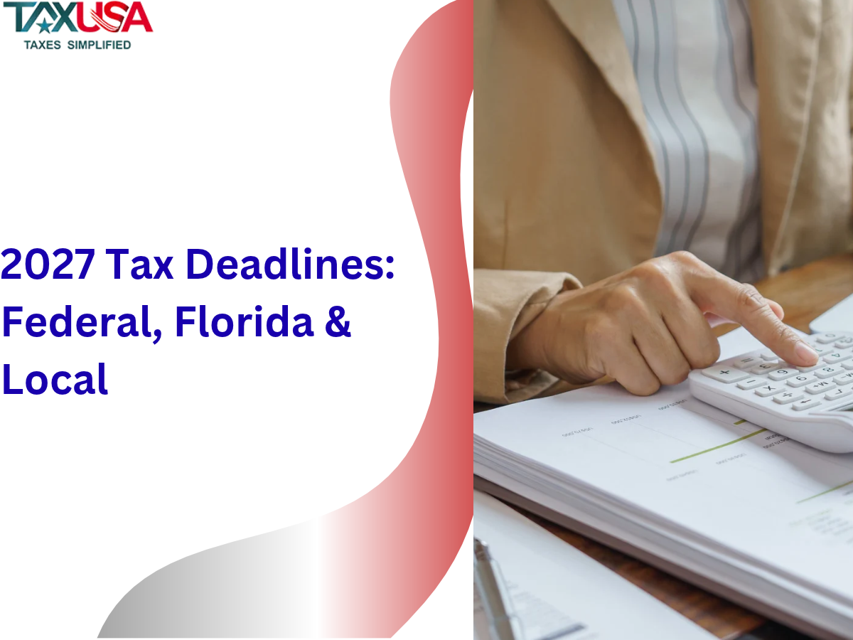 2027 Tax Deadlines
